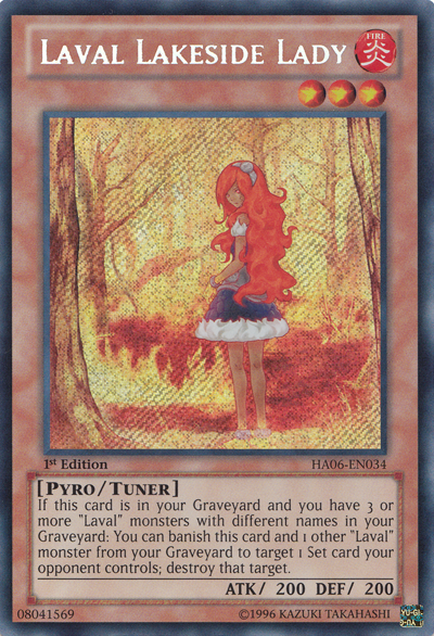 Laval Lakeside Lady [HA06-EN034] Secret Rare | Gam3 Escape