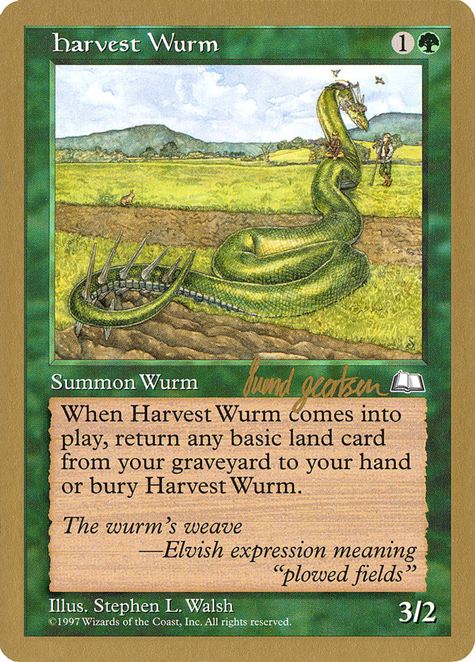 Harvest Wurm (Svend Geertsen) [World Championship Decks 1997] | Gam3 Escape