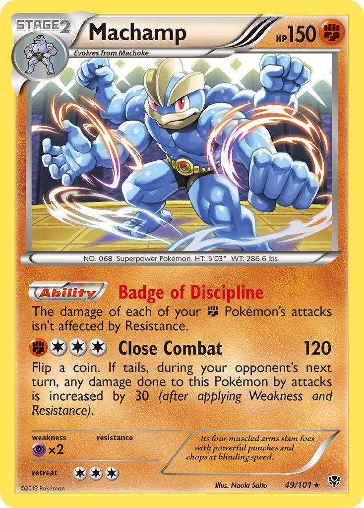 Machamp (49/101) [Black & White: Plasma Blast] | Gam3 Escape