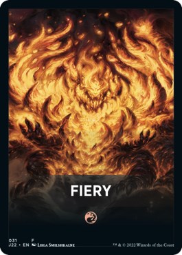 Fiery Theme Card [Jumpstart 2022 Front Cards] | Gam3 Escape