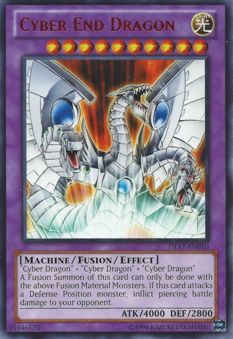 Cyber End Dragon (Red) [DL17-EN010] Rare | Gam3 Escape