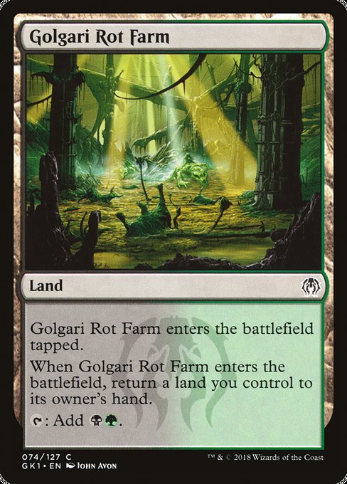 Golgari Rot Farm [GRN Guild Kit] | Gam3 Escape