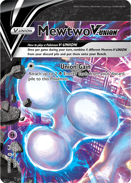 Mewtwo V-Union (SWSH159) [Sword & Shield: Black Star Promos] | Gam3 Escape