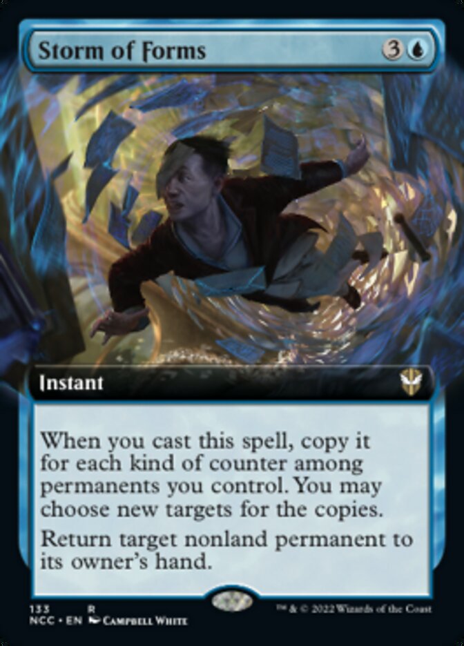 Storm of Forms (Extended Art) [Streets of New Capenna Commander] | Gam3 Escape