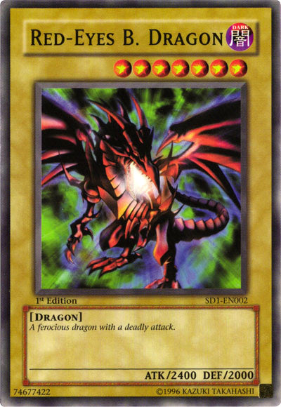 Red-Eyes B. Dragon [SD1-EN002] Common | Gam3 Escape