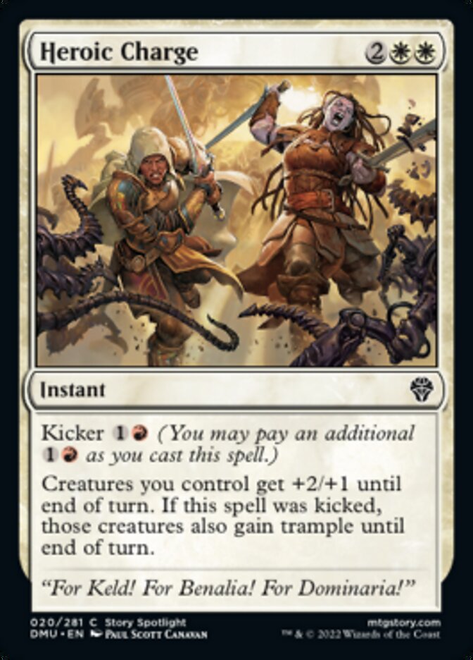 Heroic Charge [Dominaria United] | Gam3 Escape