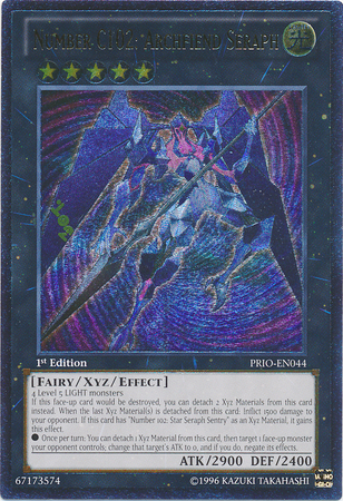 Number C102: Archfiend Seraph (UTR) [PRIO-EN044] Ultimate Rare | Gam3 Escape