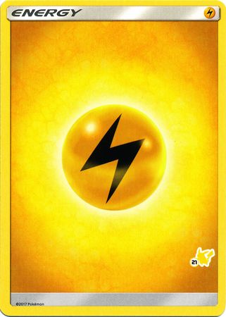 Lightning Energy (Pikachu Stamp #21) [Battle Academy 2020] | Gam3 Escape