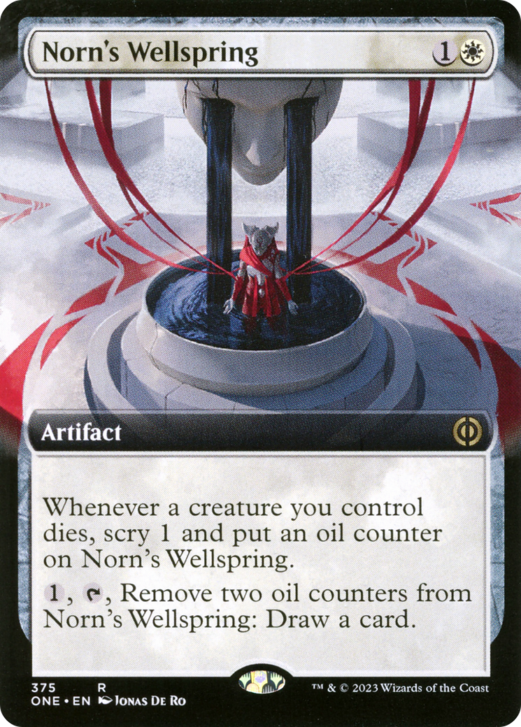 Norn's Wellspring (Extended Art) [Phyrexia: All Will Be One] | Gam3 Escape