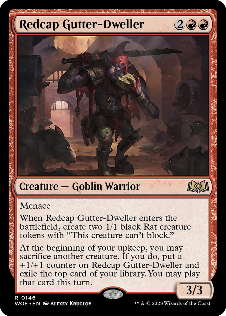 Redcap Gutter-Dweller [Wilds of Eldraine] | Gam3 Escape
