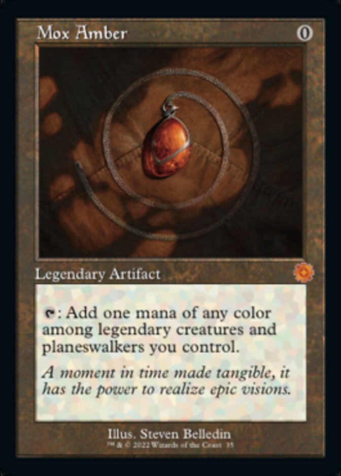 Mox Amber (Retro) [The Brothers' War Retro Artifacts] | Gam3 Escape