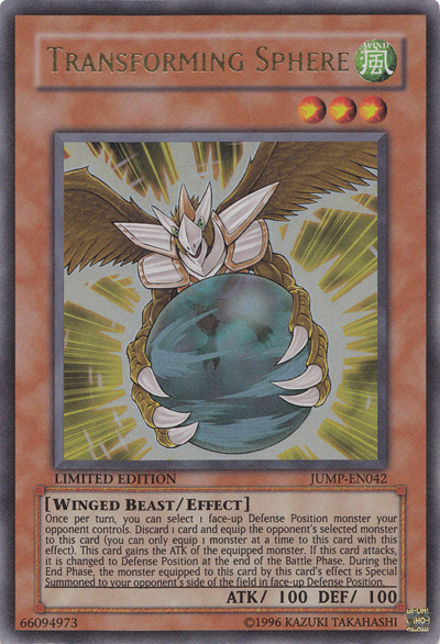 Transforming Sphere [JUMP-EN042] Ultra Rare | Gam3 Escape