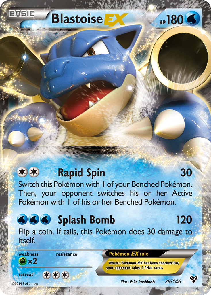 Blastoise EX (29/146) [XY: Base Set] | Gam3 Escape