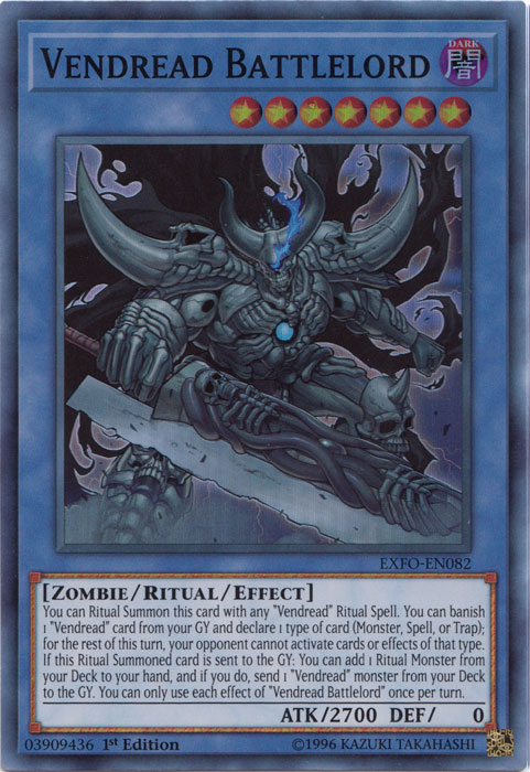 Vendread Battlelord [EXFO-EN082] Super Rare | Gam3 Escape