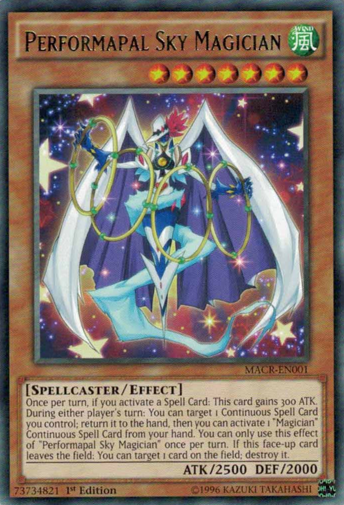 Performapal Sky Magician [MACR-EN001] Rare | Gam3 Escape