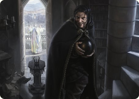 Grima, Saruman's Footman Art Card [The Lord of the Rings: Tales of Middle-earth Art Series] | Gam3 Escape