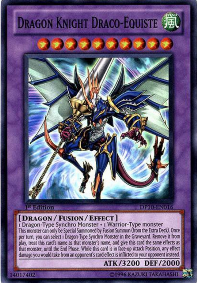 Dragon Knight Draco-Equiste [DP10-EN016] Super Rare | Gam3 Escape