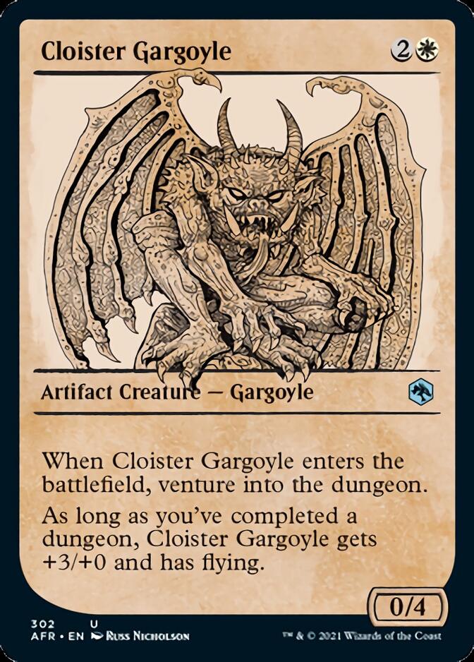Cloister Gargoyle  (Showcase) [Dungeons & Dragons: Adventures in the Forgotten Realms] | Gam3 Escape
