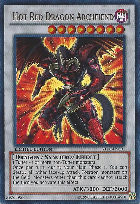 Hot Red Dragon Archfiend [YF06-EN001] Ultra Rare | Gam3 Escape