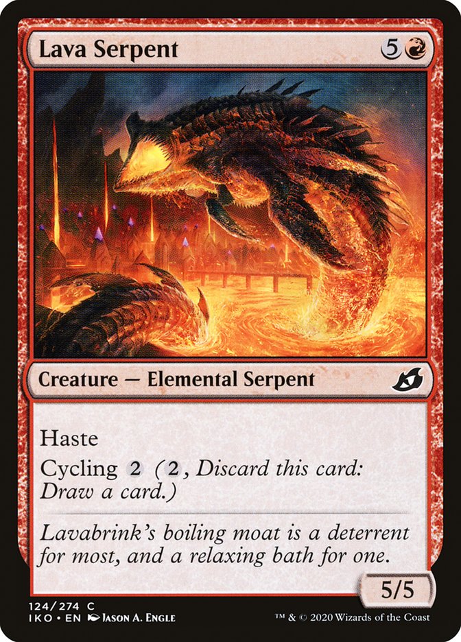 Lava Serpent [Ikoria: Lair of Behemoths] | Gam3 Escape