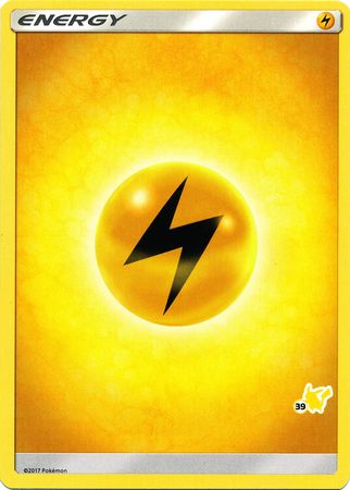 Lightning Energy (Pikachu Stamp #39) [Battle Academy 2020] | Gam3 Escape