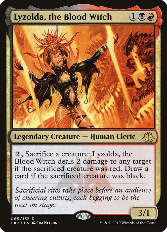 Lyzolda, the Blood Witch [Ravnica Allegiance Guild Kit] | Gam3 Escape