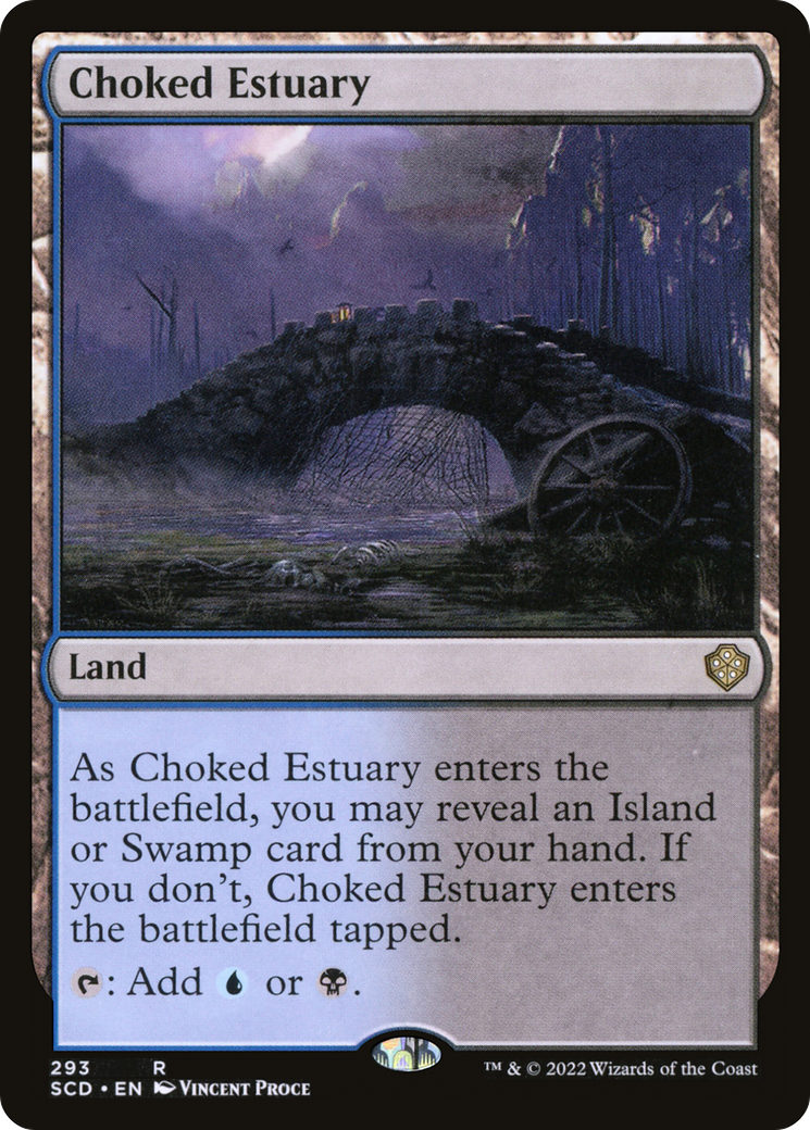 Choked Estuary [Starter Commander Decks] | Gam3 Escape