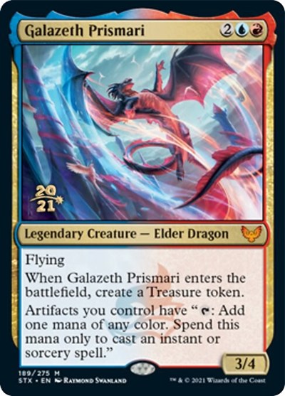 Galazeth Prismari [Strixhaven: School of Mages Prerelease Promos] | Gam3 Escape