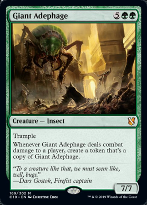 Giant Adephage [Commander 2019] | Gam3 Escape