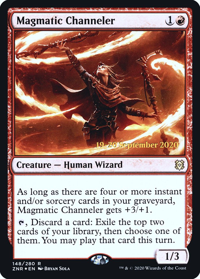 Magmatic Channeler  [Zendikar Rising Prerelease Promos] | Gam3 Escape