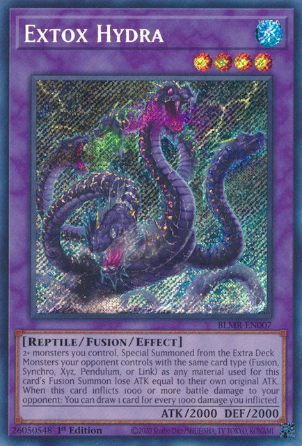 Extox Hydra [BLMR-EN007] Secret Rare | Gam3 Escape