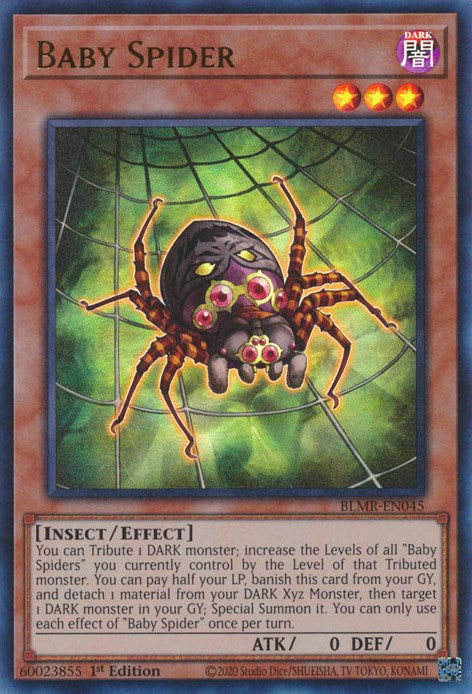 Baby Spider [BLMR-EN045] Ultra Rare | Gam3 Escape
