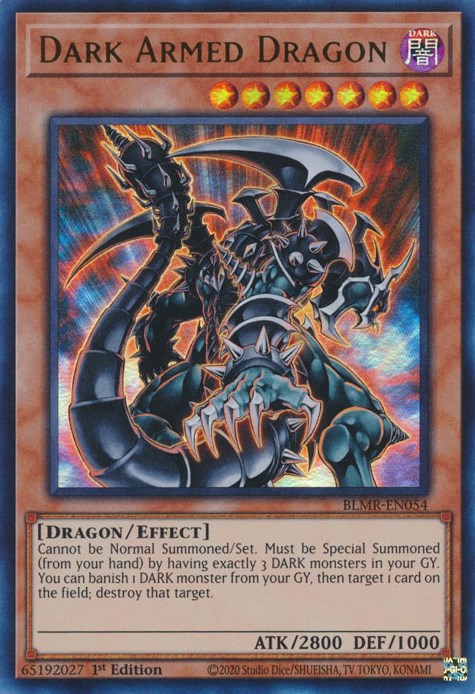 Dark Armed Dragon [BLMR-EN054] Ultra Rare | Gam3 Escape