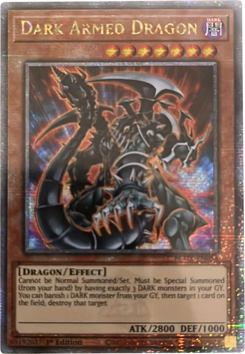 Dark Armed Dragon [BLMR-EN054] Quarter Century Secret Rare | Gam3 Escape