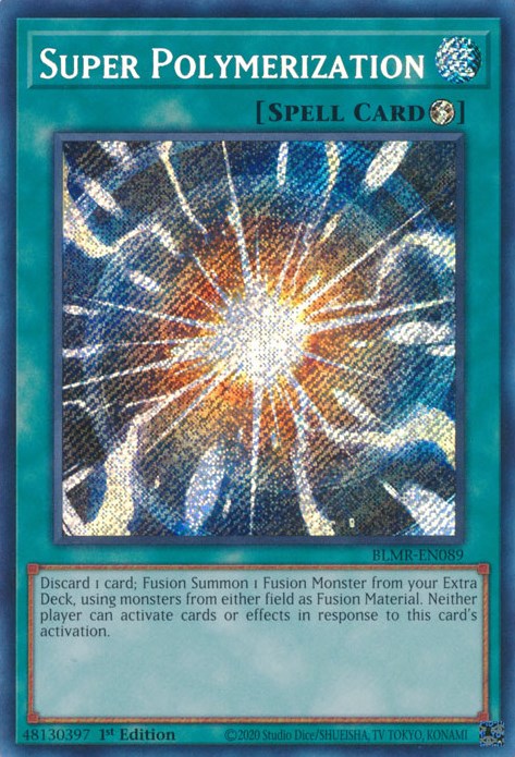 Super Polymerization [BLMR-EN089] Secret Rare | Gam3 Escape