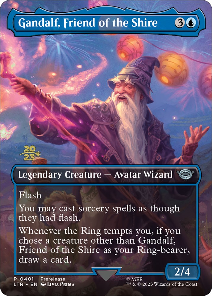 Gandalf, Friend of the Shire [The Lord of the Rings: Tales of Middle-Earth Prerelease Promos] | Gam3 Escape