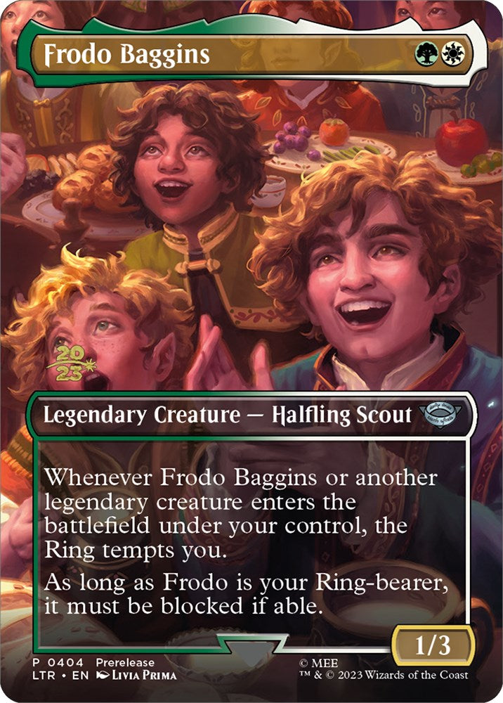 Frodo Baggins [The Lord of the Rings: Tales of Middle-Earth Prerelease Promos] | Gam3 Escape