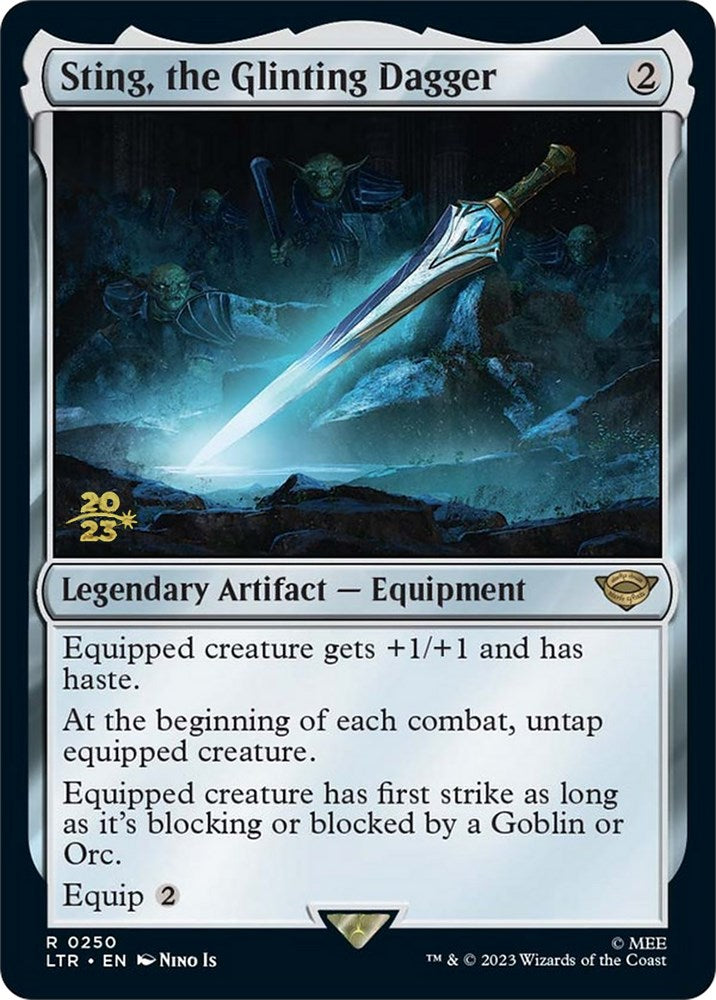 Sting, the Glinting Dagger [The Lord of the Rings: Tales of Middle-Earth Prerelease Promos] | Gam3 Escape