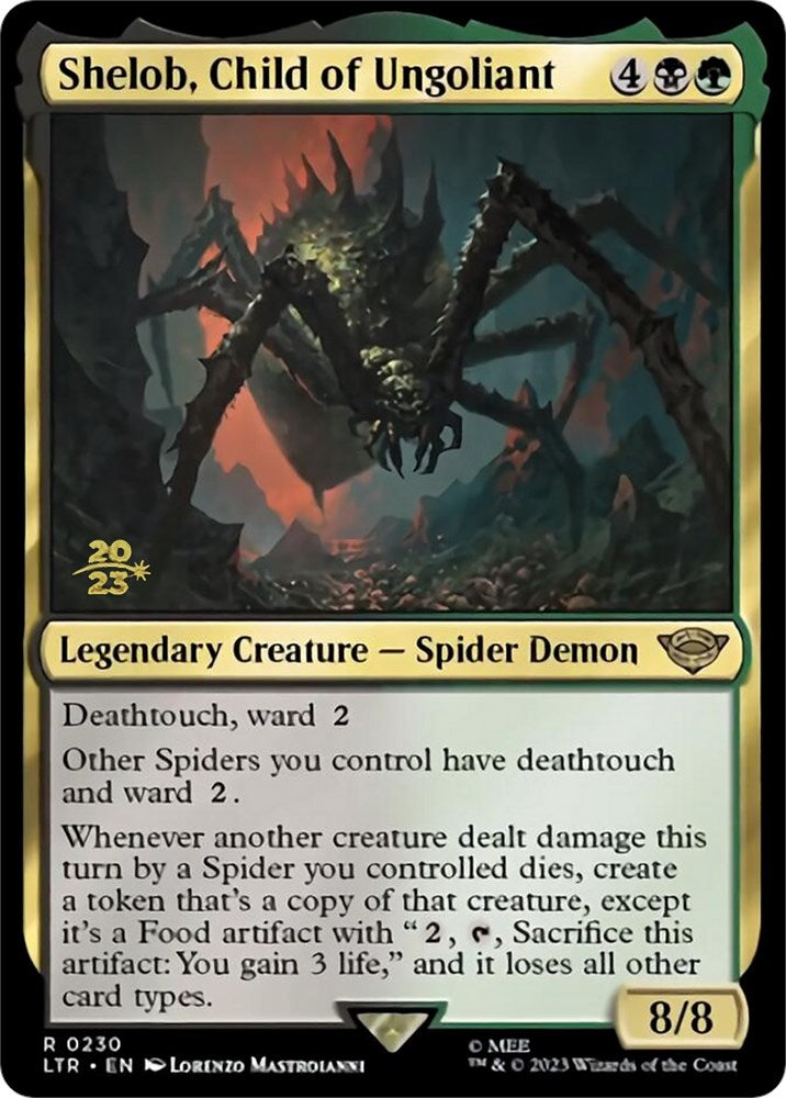 Shelob, Child of Ungoliant [The Lord of the Rings: Tales of Middle-Earth Prerelease Promos] | Gam3 Escape