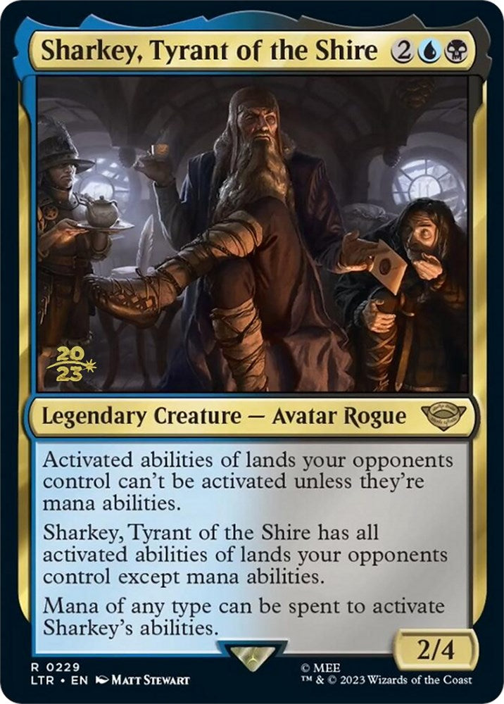 Sharkey, Tyrant of the Shire [The Lord of the Rings: Tales of Middle-Earth Prerelease Promos] | Gam3 Escape