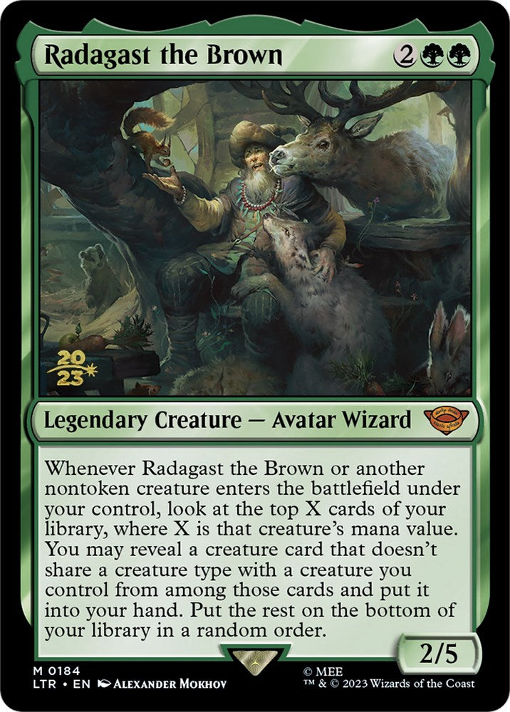 Radagast the Brown [The Lord of the Rings: Tales of Middle-Earth Prerelease Promos] | Gam3 Escape