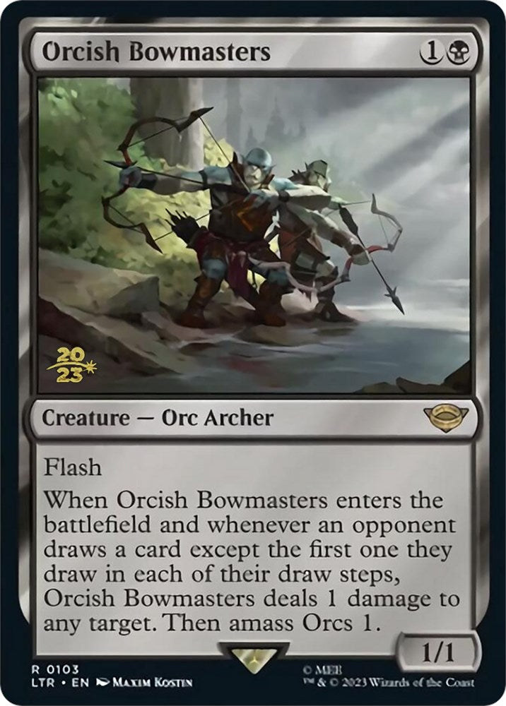 Orcish Bowmasters [The Lord of the Rings: Tales of Middle-Earth Prerelease Promos] | Gam3 Escape