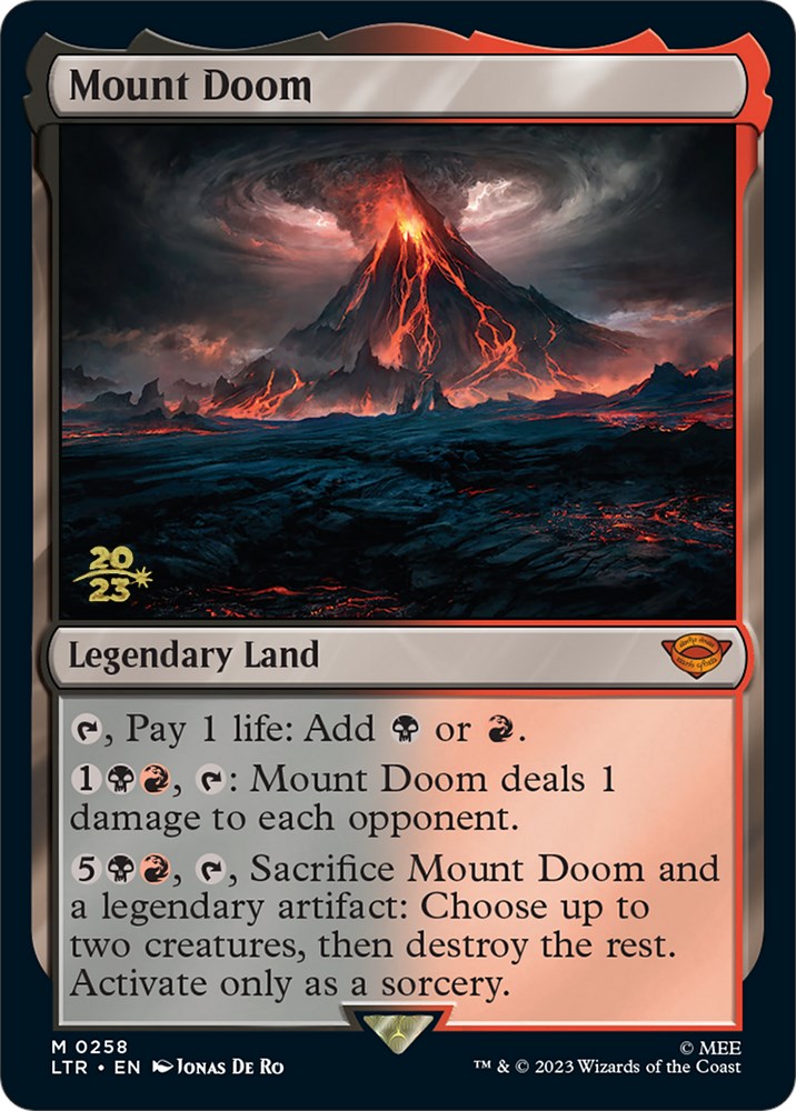 Mount Doom [The Lord of the Rings: Tales of Middle-Earth Prerelease Promos] | Gam3 Escape