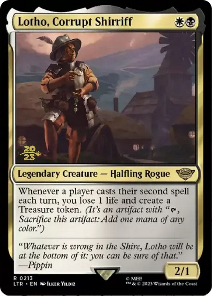 Lotho, Corrupt Shirriff [The Lord of the Rings: Tales of Middle-Earth Prerelease Promos] | Gam3 Escape