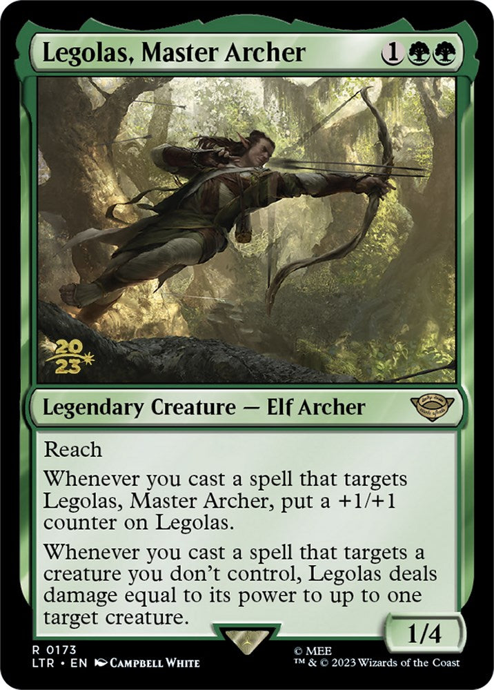 Legolas, Master Archer [The Lord of the Rings: Tales of Middle-Earth Prerelease Promos] | Gam3 Escape
