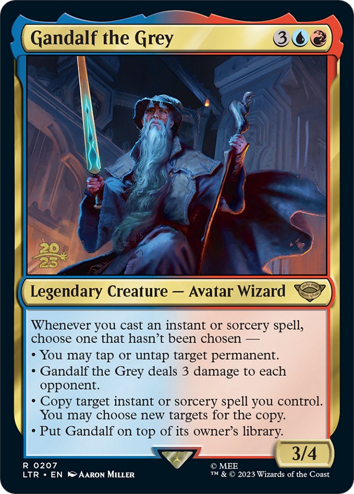 Gandalf the Grey [The Lord of the Rings: Tales of Middle-Earth Prerelease Promos] | Gam3 Escape