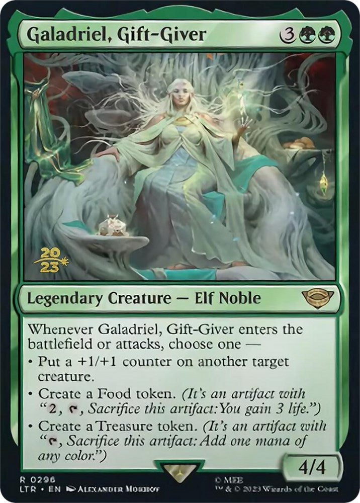 Galadriel, Gift-Giver [The Lord of the Rings: Tales of Middle-Earth Prerelease Promos] | Gam3 Escape