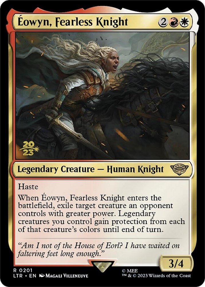 Eowyn, Fearless Knight [The Lord of the Rings: Tales of Middle-Earth Prerelease Promos] | Gam3 Escape