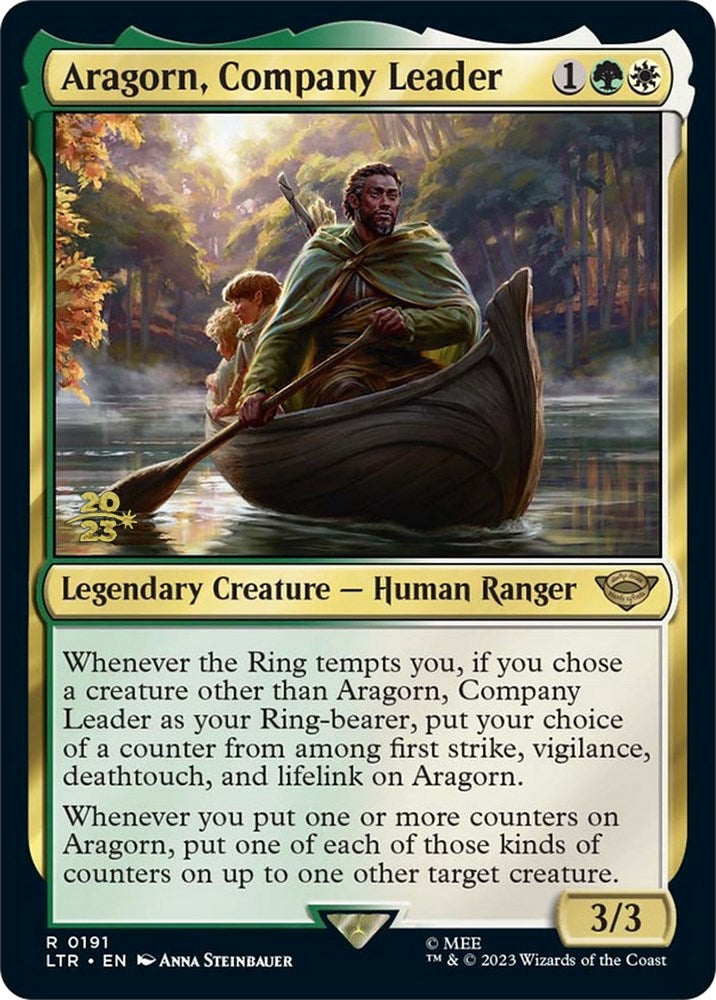 Aragorn, Company Leader [The Lord of the Rings: Tales of Middle-Earth Prerelease Promos] | Gam3 Escape