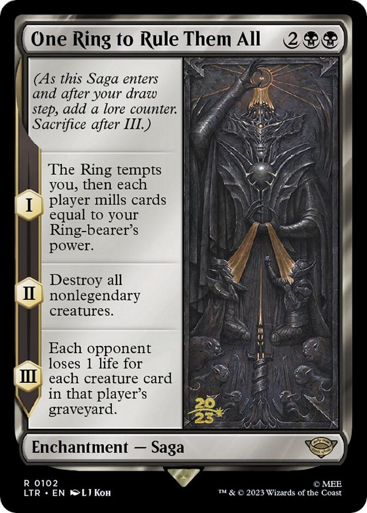 One Ring to Rule Them All [The Lord of the Rings: Tales of Middle-Earth Prerelease Promos] | Gam3 Escape